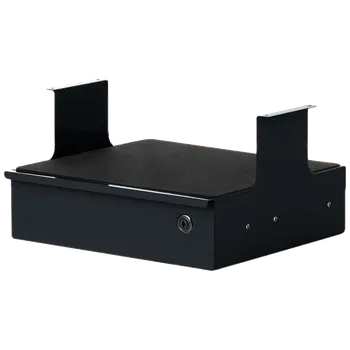 Zásuvkový kontejner Liftor Safety, uzamykatelný šuplík černý