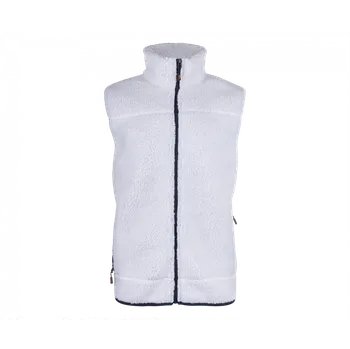 Dámská vesta Plyšová vesta RAMMER Vest bílá, 4XL