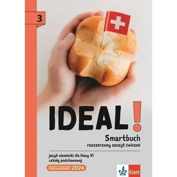 Cizojazyčná kniha Ideal! 3 Smartbuch Rozszerzony zeszyt ćwiczeń Język Niemiecki klasa 6 szkoła podstawowa - OPRACOWANIA ZBIOROWE