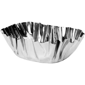 Ferm Living Dekorativní mísa Tydra Mirror Polished 29 cm