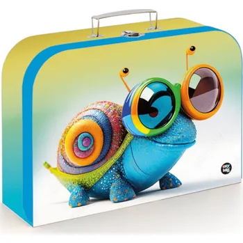 Školní kufřík Kufřík lamino 34 cm Šnek