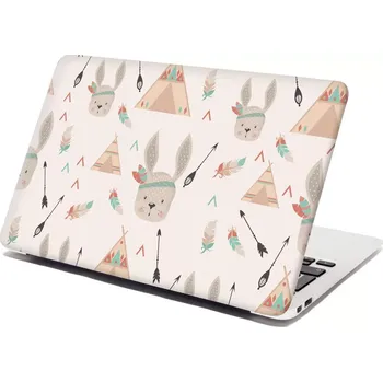 samolepka Sablio Samolepka na notebook Zajíček indián - 29x20 cm