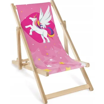 Zahradní lehátko Allbag vícebarevné dřevěné Lehátko