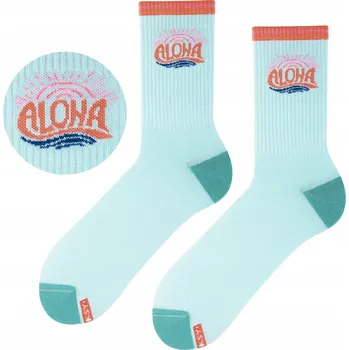 Pánské oblečení Barevné Ponožky ZOOKSY Pánské Ponožky modré 41-46