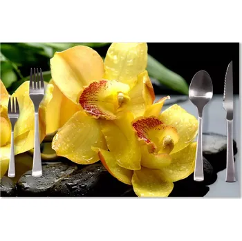 prostírání Sablio Prostírání Žluté orchideje: 40x30cm