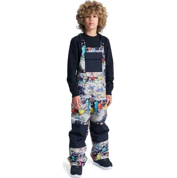 Snowboardové kalhoty kalhoty DC Roadblock Bib - KTA4/Outer World Black 14 Years