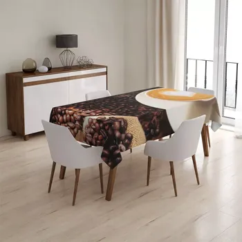 ubrus Sablio Ubrus Káva - 130x130 cm