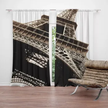 Závěs Sablio Závěs Eiffel Tower 6: 2ks 140x250cm