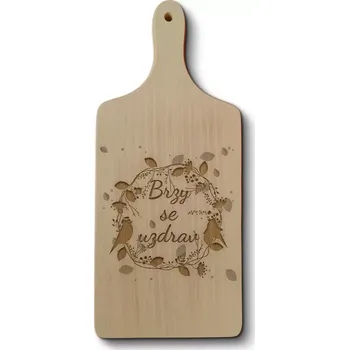 Kuchyňské prkénko Sablio Prkénko Brzy se uzdrav 2