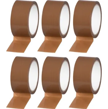 Kancelář Páska Strend Pro, 48 mm, L-50 m, 45 µm OPP, baliaca, lepiaca, hnedá, bal. 6 ks