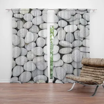 Závěs Sablio Závěs Oblázky: 2ks 140x250cm