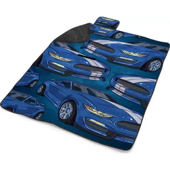 deka Sablio Plážová deka Mustang Pattern: 200x140 cm