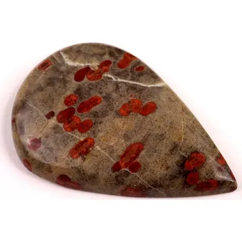 Přírodní kámen Kabošon Mexican Peanut Wood č.7626 (56x31x7mm)