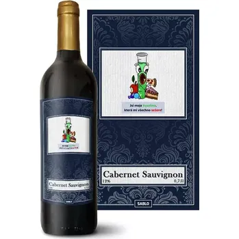 Víno Sablio Červené víno Jsi moje kyselina: 0,75 l