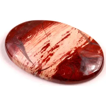Přírodní kámen Kabošon Red Snakeskin Jasper č.7660 (33x20x6mm)