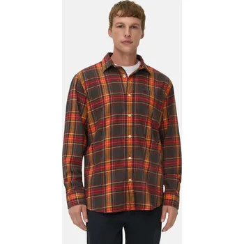 Pánská košile KOŠILE CAMEL ACTIVE LONGSLEEVE SHIRT ORANGE