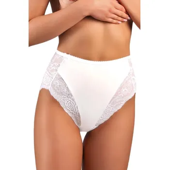 Kalhotky Kalhotky Bella s krajkou - vysoké - bavlněné - Funny Day, Černá M i384_3394382