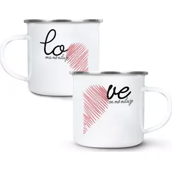 Sablio Plecháčky Love: 2ks 300ml