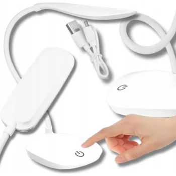 Lampička LED AKUMULÁTOROVÁ LAMPičKA S KLIPEM NA STůL NOČNÍ