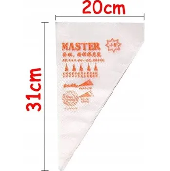 Cukrářský sáček na zdobení dortů, 100 ks, velikost M