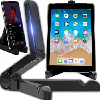 DRŽÁK NA TABLET TELEFON STOJÁNEK POD ČTEČKA STOJAN NA STŮL POSTEL SILNÝ