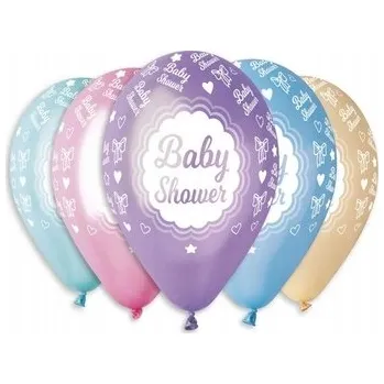Balónek Balónky Gemar baby shower 12" vícebarevné 5 kusů