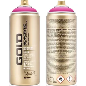 Barva ve spreji Montana Gold 400ml - Akrylový sprej White 9100 #ffffff