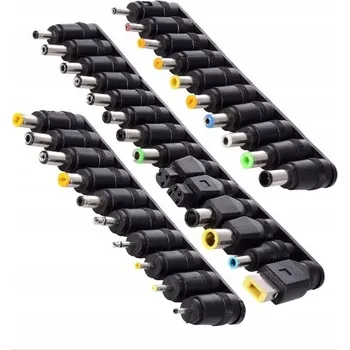 34 KUSŮ SADA KONCOVEK PRO LAPTOPY ADAPTÉRY DC 5.5X2.1MM