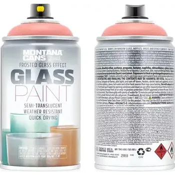 Speciální výtvarná barva Montana Glass Paint 250ml Glass Paint Black #6c6c6b