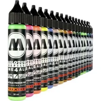 Lubrikační gel Molotow Refill 30ml black #030506