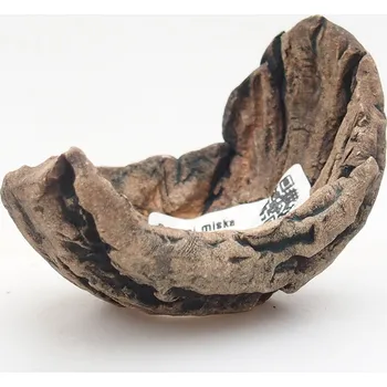 Květináč Keramická Skořápka 6,5 x 5,5 x 6 cm zelená