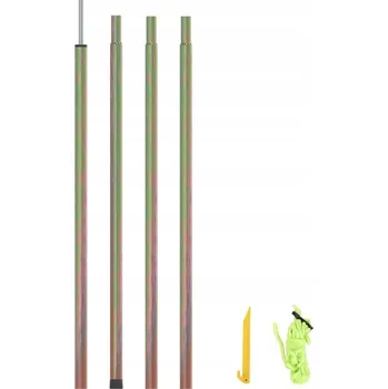 Slunečník Slunečník VidaXL žlutý 22 x 250 cm