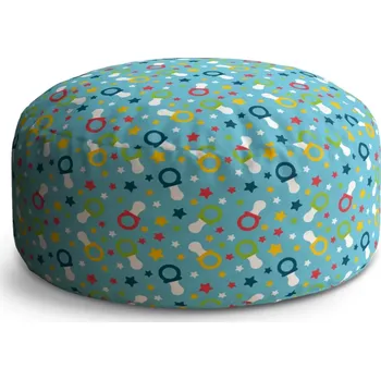 Taburet Sablio Taburet Circle Dudlíky a hvězdy: 38x48 cm