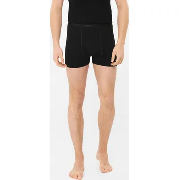 Boxerky Pánské bambusové boxerky Viking Lockness Man 09 černé - M