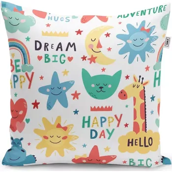 Polštář Sablio Polštář Happy day - 40x40 cm