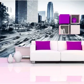 Tapeta Sablio Tapeta Městská silnice - 125x75 cm