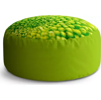 Taburet Sablio Taburet Circle Detail květiny: 38x48 cm