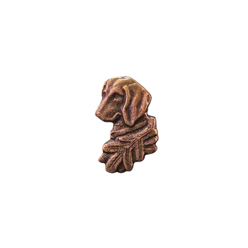 Zubíček Hlava jezevčíka (odznak na klobouk)