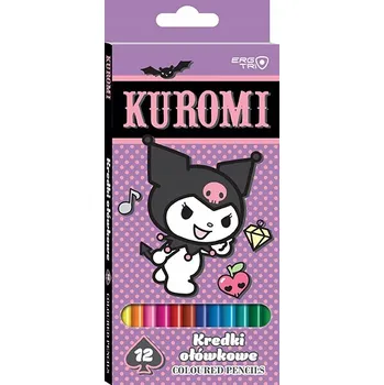 Kresba Pastelky trojúhelníkové 12 barev KUROMI Majewski