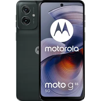 Mobilní telefon Smartphone Motorola Moto G55 8 GB / 256 GB 5G DualSim Grafitově Šedý (Forest Gray)