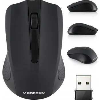 Myš Bezdrátová myš MODECOM A6AWA-JG1SB, optický senzor