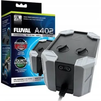 Akvarijní filtr Vzduchovací motorek Fluval A402 4 W 600 l/h 2 výstupy