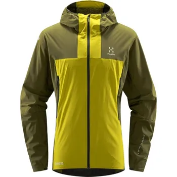 Pánská bunda Pánská outdoorová bunda Haglöfs L.I.M Alpha Hood - zelená Velikost: S