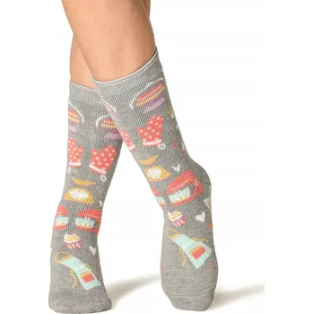 Dámské ponožky Dámské termo ponožky Heat Holders LITE froté KRÁLOVNA PEČENÍ