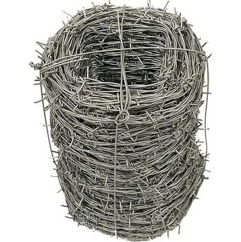 Příslušenství pro plot Drôt Barwire Zn 2,00 mm, L-50 m, ostnatý, pozinkovaný