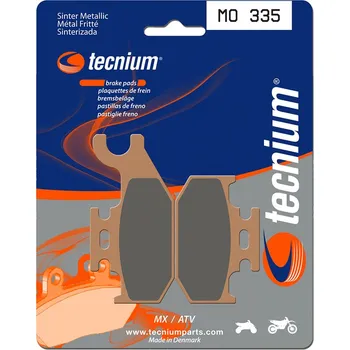Nářadí na motocykly Brzdové destičky TECNIUM MX/ATV ze slinutého kovu - MO335 MO335