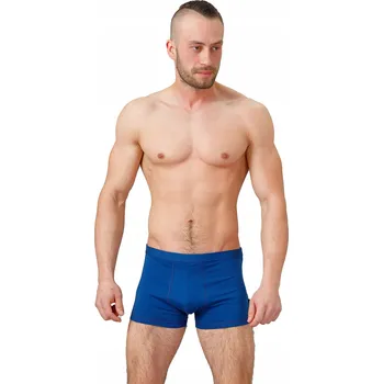 Pánské oblečení Hladké bavlněné polské boxerky HOTBERG [tmavě modré] L