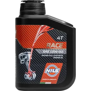 Motorový olej Motorový olej NILS 4T RACE SAE 10W60 100% syntetický 1L