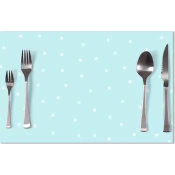 prostírání Sablio Prostírání Tečky na bledě modré: 40x30cm