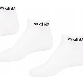 Pánské ponožky Ponožky Adidas HT3457 bílé, velikost 34-37